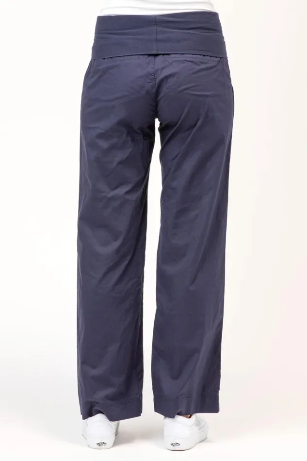 4Pocket Fold Over Pant Navy Clothing XCVI Pants