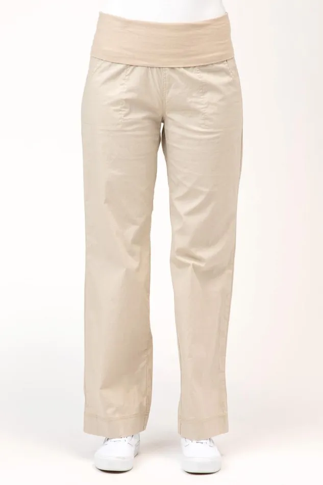 4Pocket Fold Over Pant Sand Clothing XCVI Pants