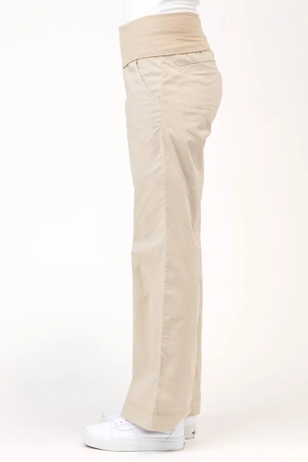 4Pocket Fold Over Pant Sand Clothing XCVI Pants