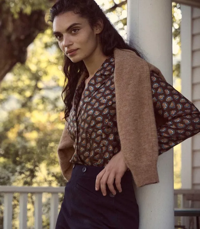ABENA TOP Bedford Floral Shop DEN Tops