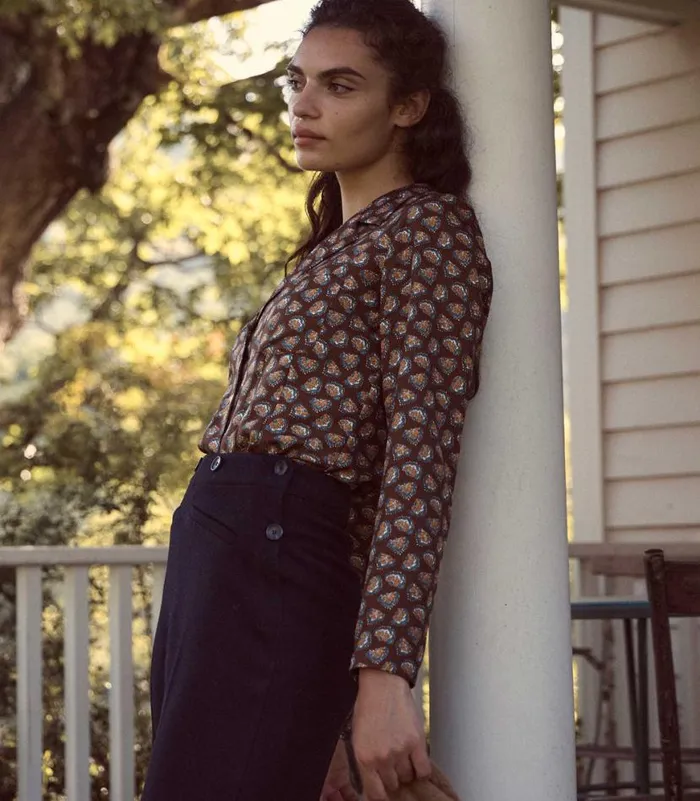 ABENA TOP Bedford Floral Shop DEN Tops