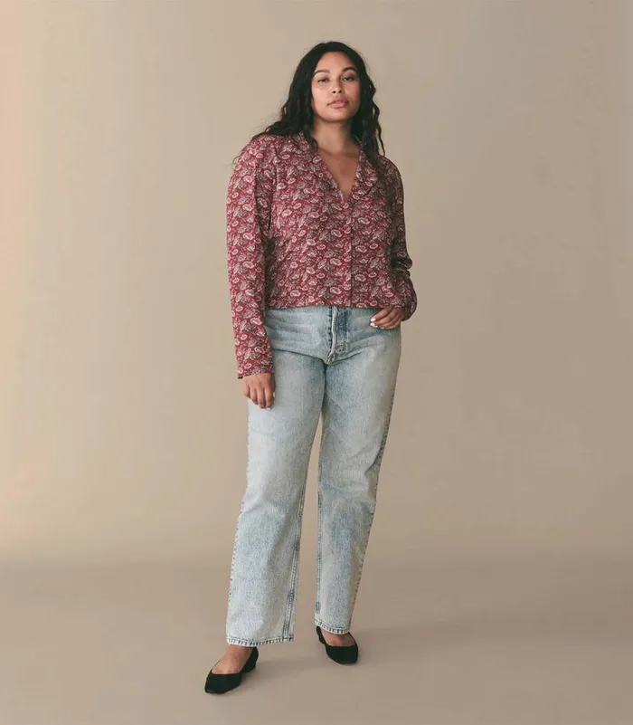 ABENA TOP Garnet Arbor Rose Floral Shop DEN Tops