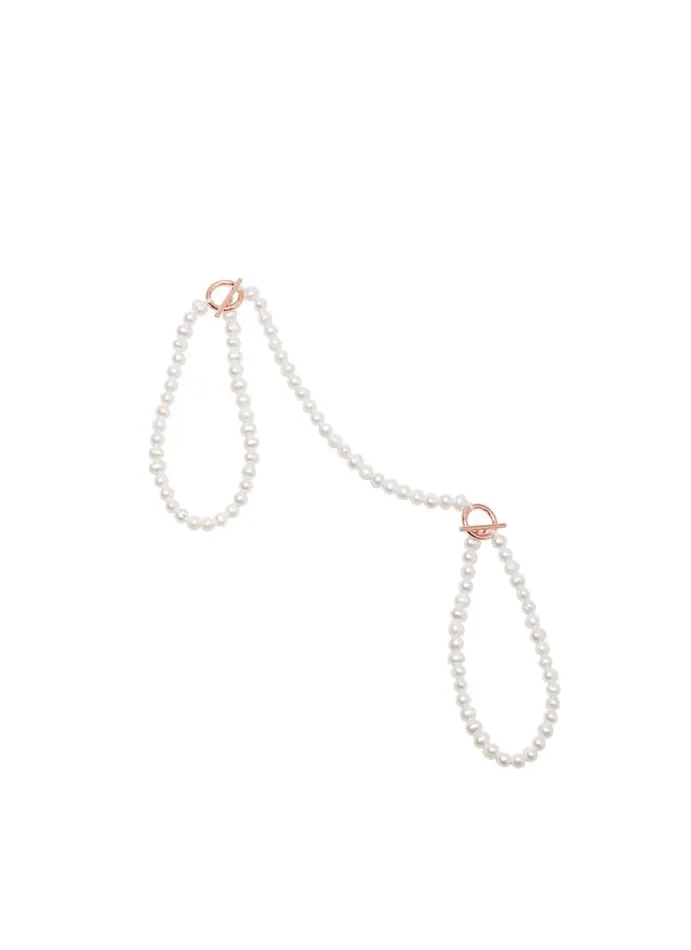 Accessories LingerieClothing Fleur Du Mal Pearl Handcuffs Ivory