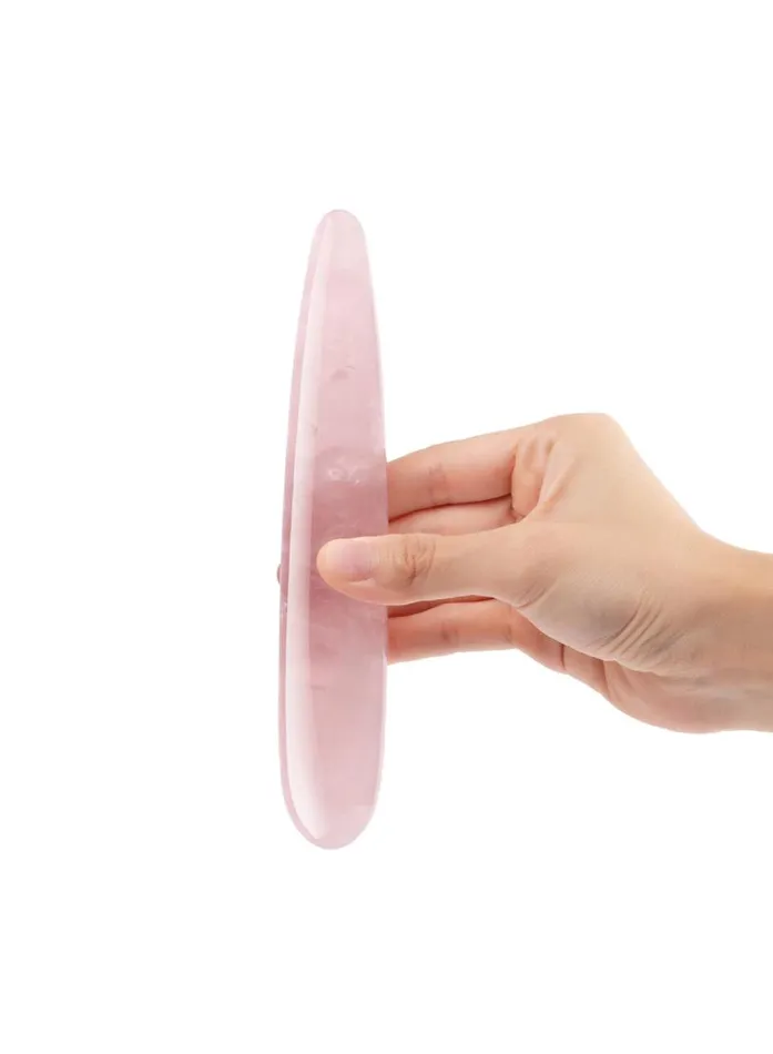 Accessories PleasureLingerie Fleur Du Mal Le Wand Crystal Slim Wand Rose Quartz
