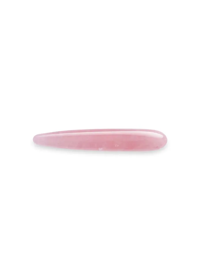 Accessories PleasureLingerie Fleur Du Mal Le Wand Crystal Slim Wand Rose Quartz