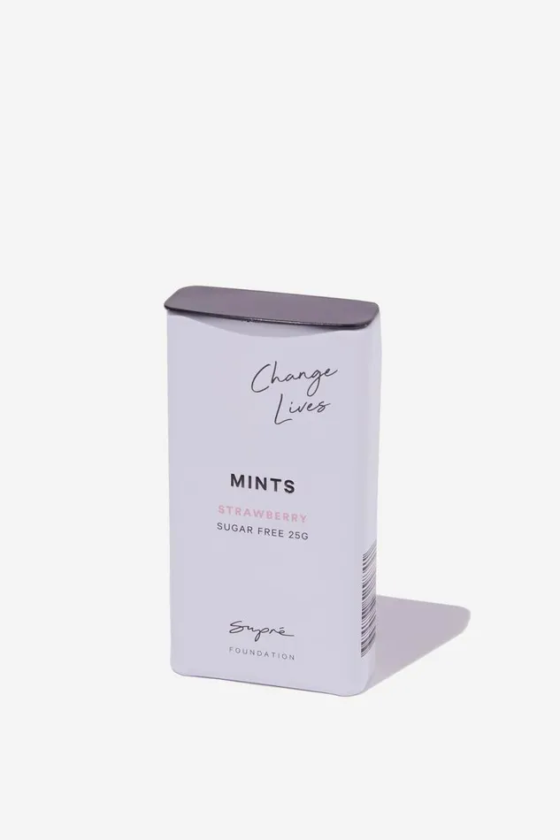 Accessories Supr Accessories Foundation Mints Black White Strawberry