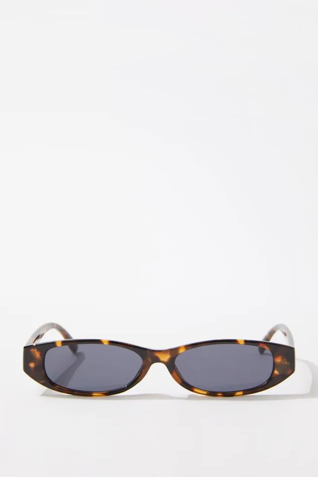 Accessories Supr Accessories Kimi Ultra Thin Sunglasses Dark Tort
