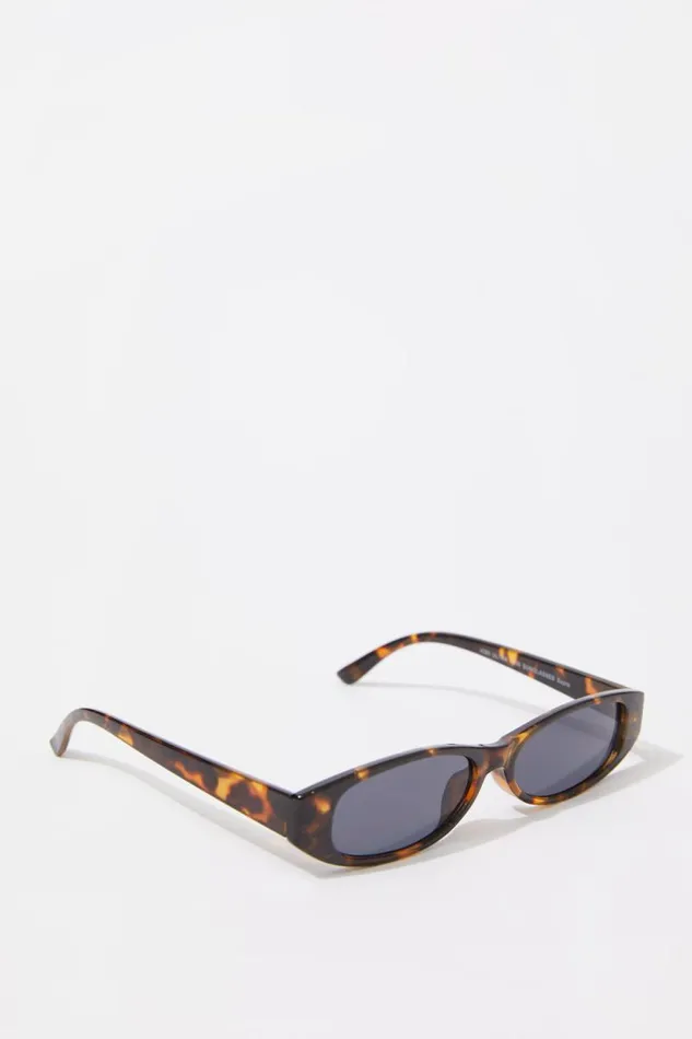 Accessories Supr Accessories Kimi Ultra Thin Sunglasses Dark Tort