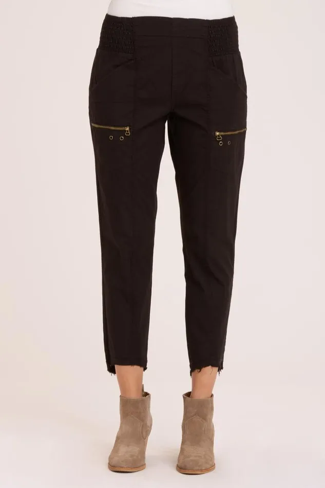 Acker Slim Pant Black Clothing XCVI Crops