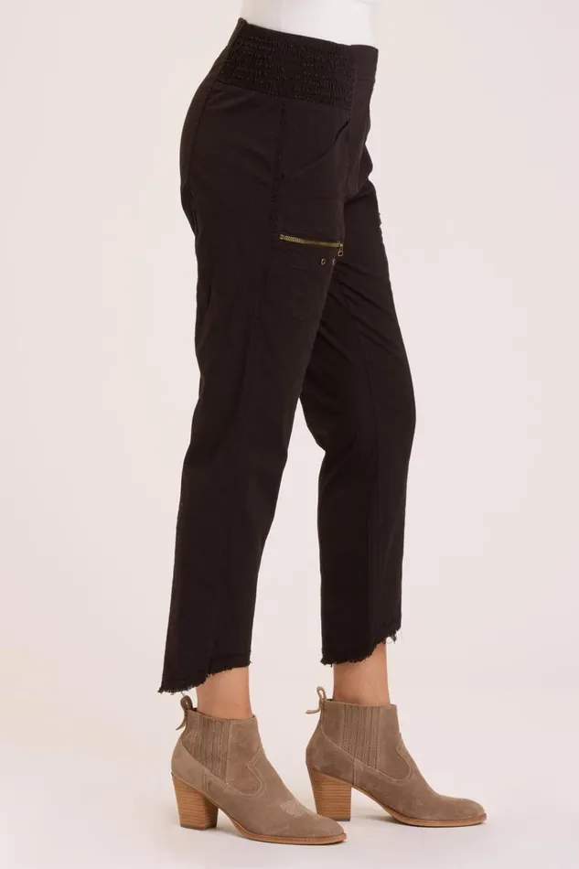 Acker Slim Pant Black Clothing XCVI Crops