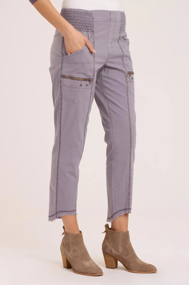 Acker Slim Pant Solitaire Pigment Clothing XCVI Crops