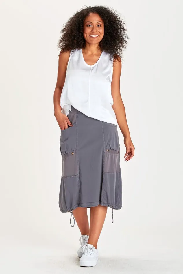 Adriel Bubble Skirt Griffin Pigment Clothing XCVI Skirts