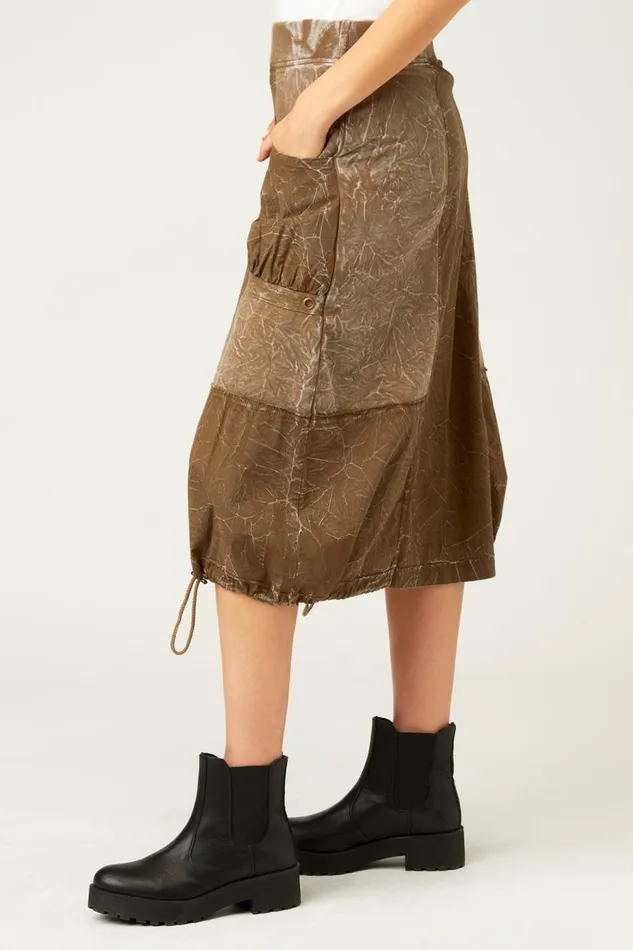 Adriel Bubble Skirt Stone Wash Courtyard Clothing XCVI Skirts
