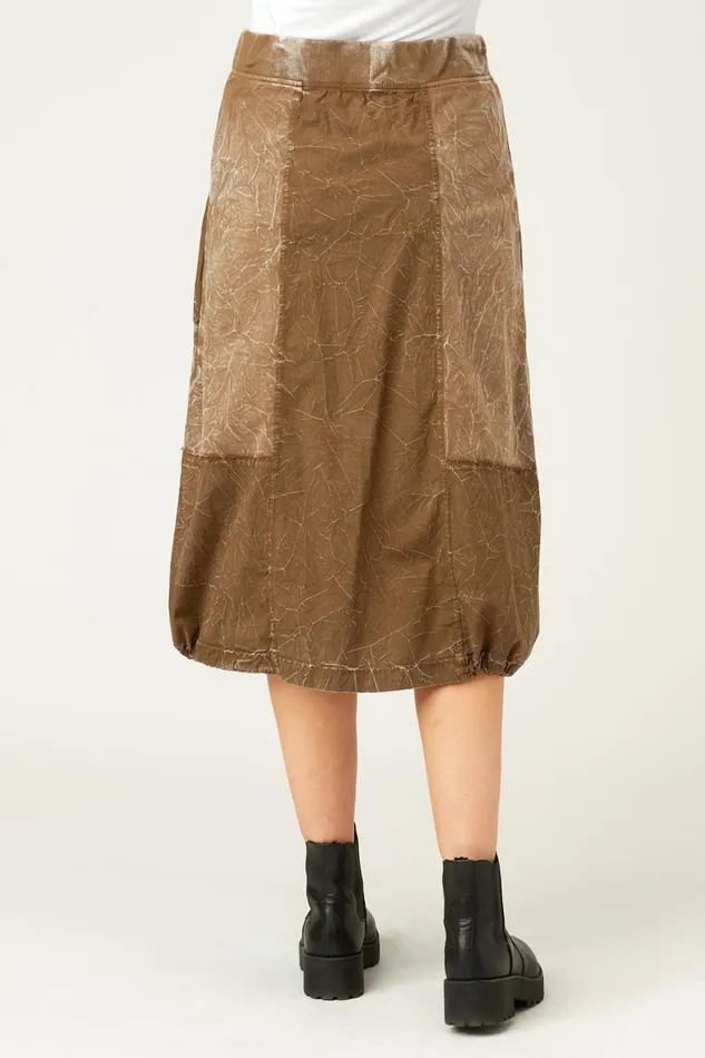 Adriel Bubble Skirt Stone Wash Courtyard Clothing XCVI Skirts