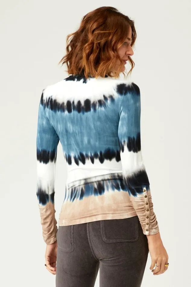 Ainsley Turtleneck Oblique Wash Clothing XCVI ShirtsBlouses