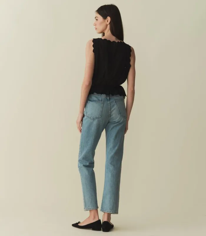 ALDORA TOP Black Shop DEN Tops
