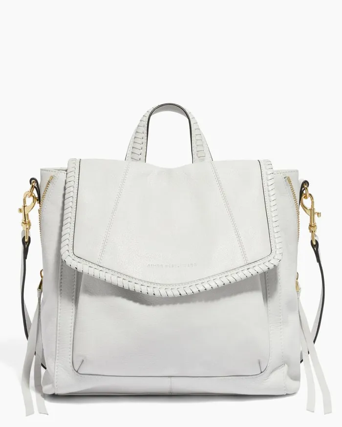 All For Love Convertible Backpack Cloud With Shiny Gold Women Aimee Kestenberg Backpacks All For Love Convertible Backpack Cloud With Shiny Gold Women Aimee Kestenberg Backpacks