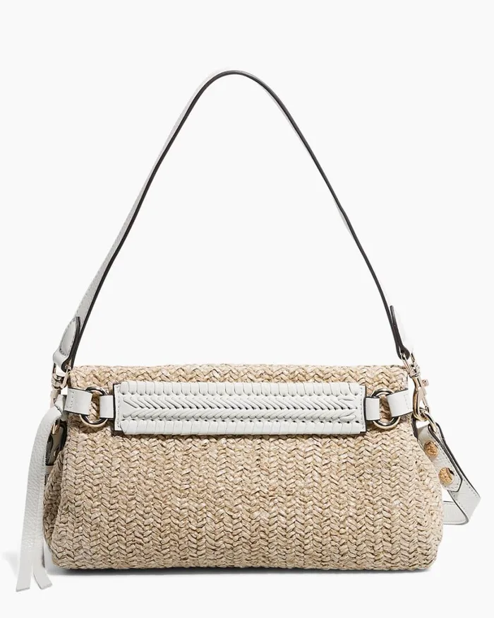 All For Love Convertible Crossbody Clutch Straw With Vanilla Women Aimee Kestenberg Clutches