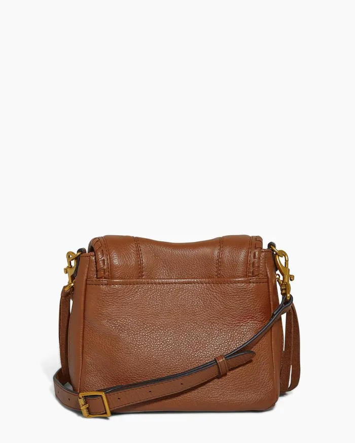 All For Love Mini Crossbody Chestnut With 14k Yellow Gold Women Aimee Kestenberg Crossbody Bags