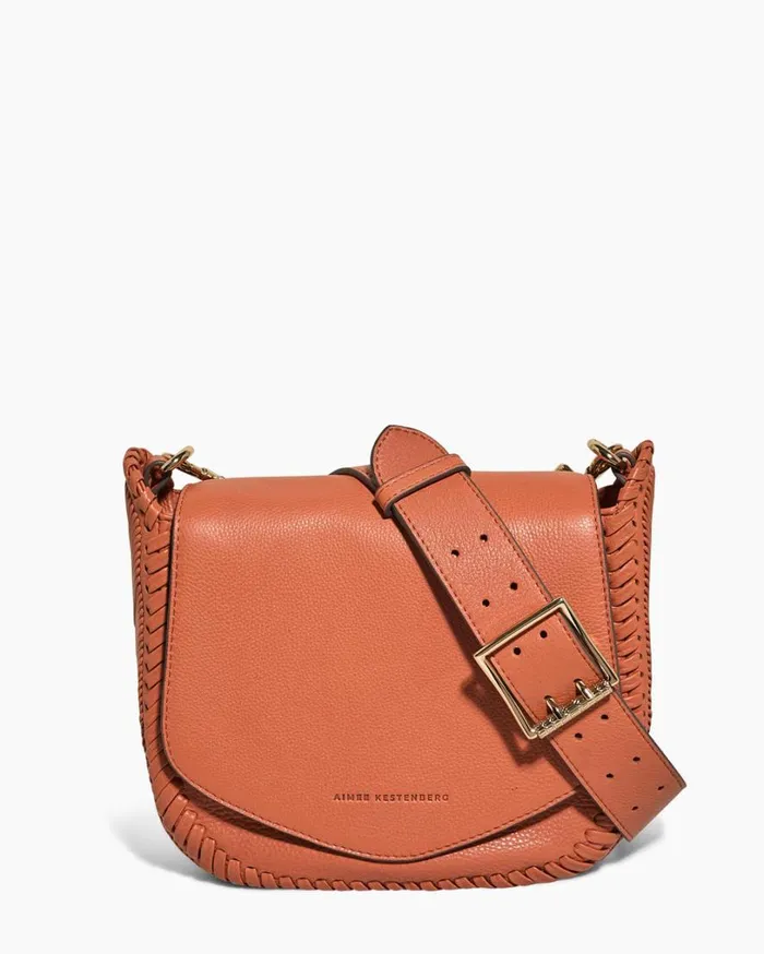 All For Love Saddle Crossbody Apricot Women Aimee Kestenberg Crossbody Bags