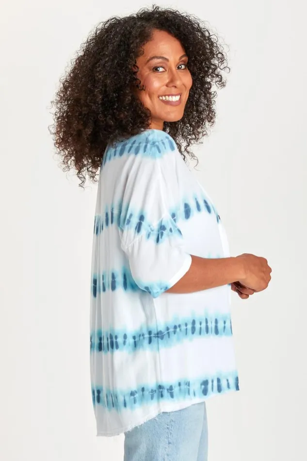 Amos Blouse Ludic Wash Clothing XCVI ShirtsBlouses