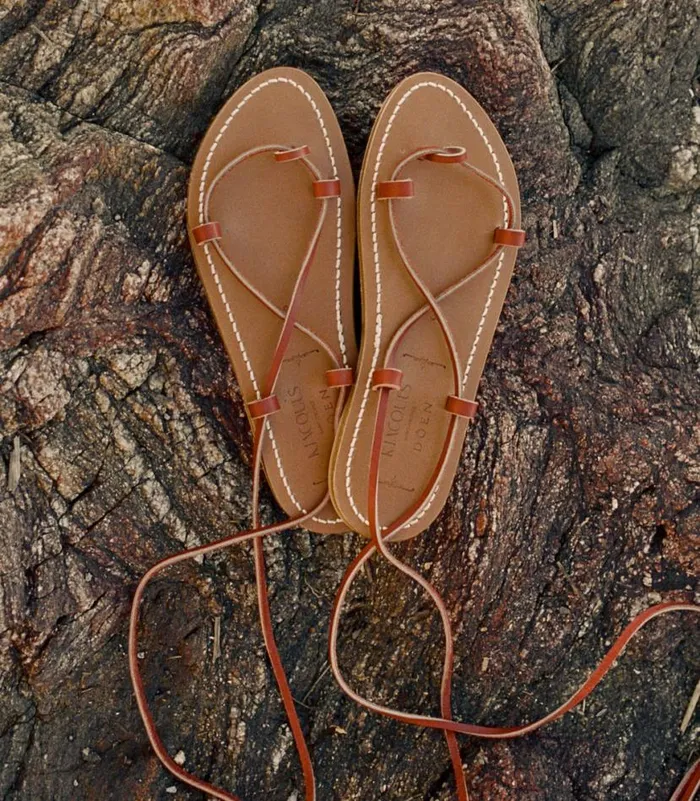 and KJACQUES BIKINI SANDAL Rouge Vachetta Shop DEN Footwear