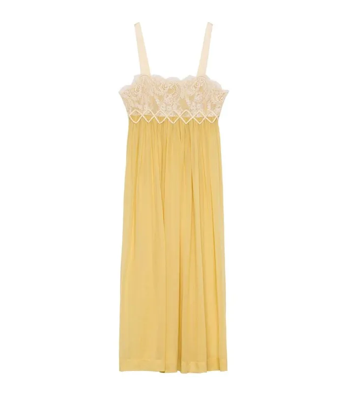 ANALIA DRESS Dandelion Yellow Shop DEN Dresses