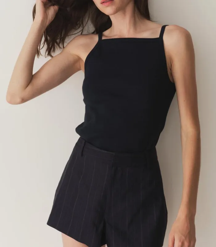 ANGIE TANK Navy Shop DEN Tees
