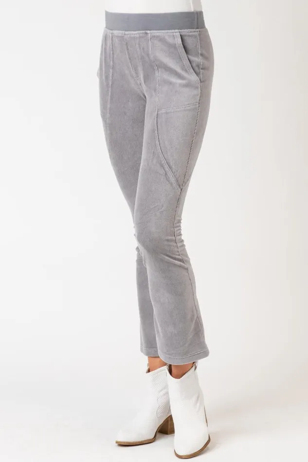 Aoife Flared Pant Quarry Pigment Clothing XCVI Pants