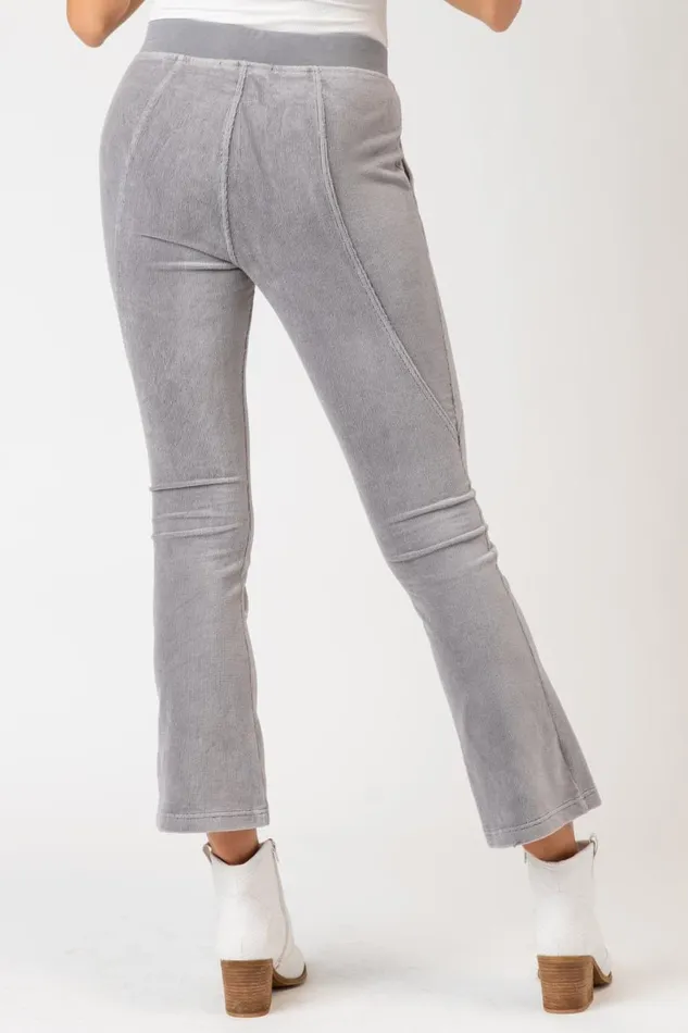 Aoife Flared Pant Quarry Pigment Clothing XCVI Pants