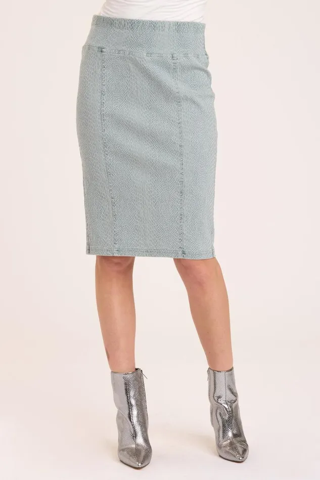 Arleigh High Waist Skirt Dew Drop Pigment Clothing XCVI Skirts