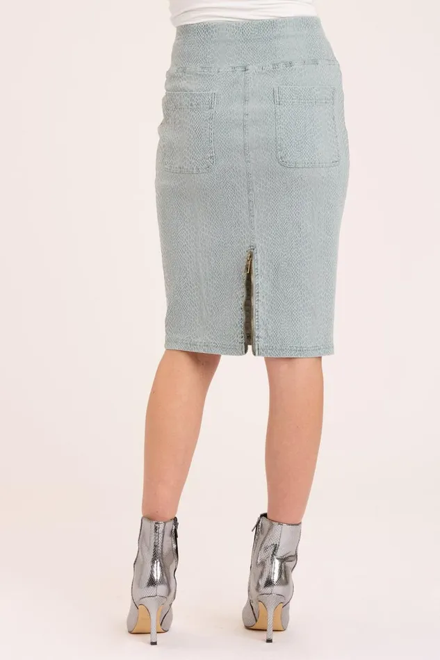 Arleigh High Waist Skirt Dew Drop Pigment Clothing XCVI Skirts