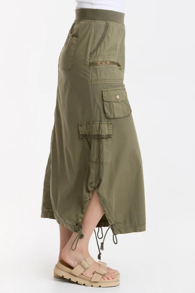Armel Cargo Skirt Kombu Pigment Clothing XCVI Skirts