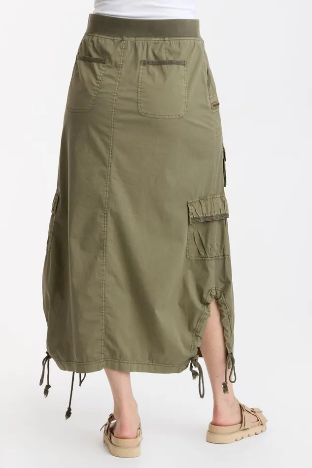 Armel Cargo Skirt Kombu Pigment Clothing XCVI Skirts