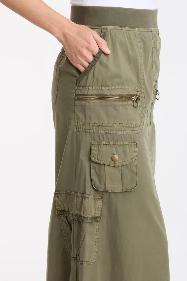 Armel Cargo Skirt Kombu Pigment Clothing XCVI Skirts