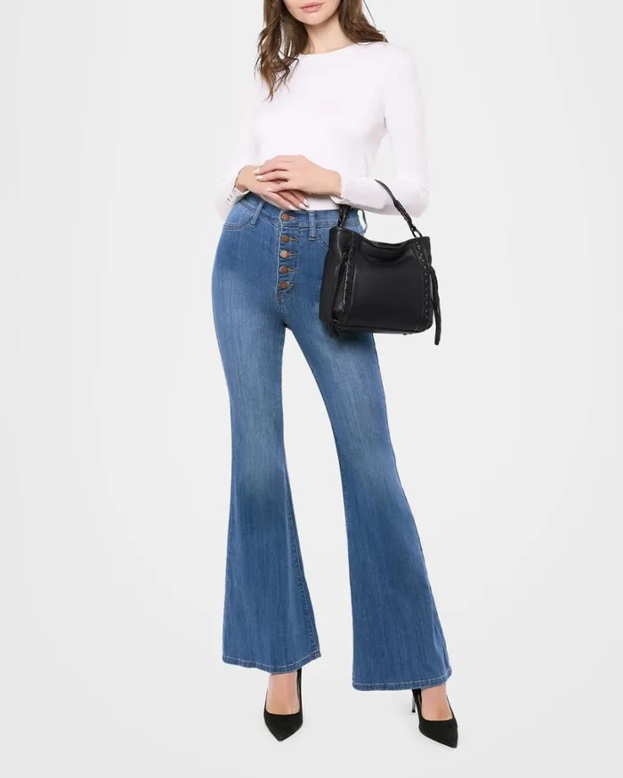 Artisan Bucket Crossbody Black Women Aimee Kestenberg Crossbody Bags