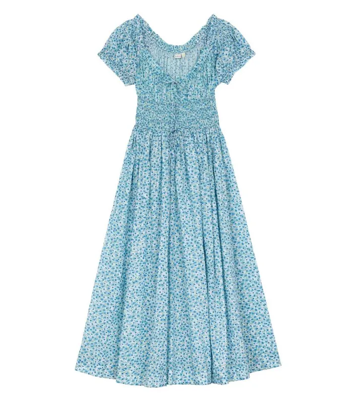 ASHLYNN DRESS Bleu Daisy Fields Shop DEN Dresses