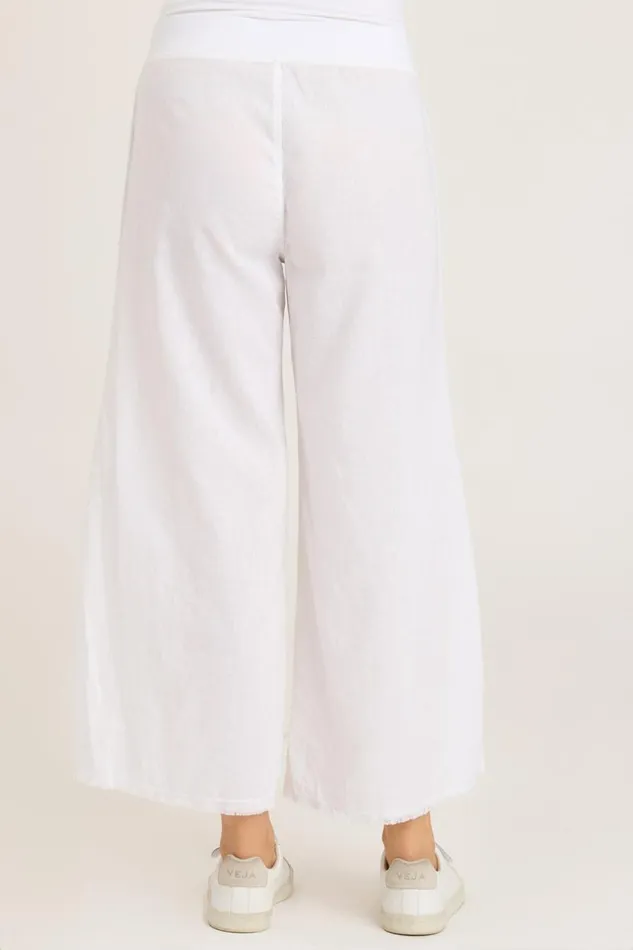 Astri Pant White Clothing XCVI Crops