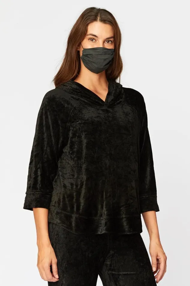 Atarah Hoodie Black Clothing XCVI Sweatshirts