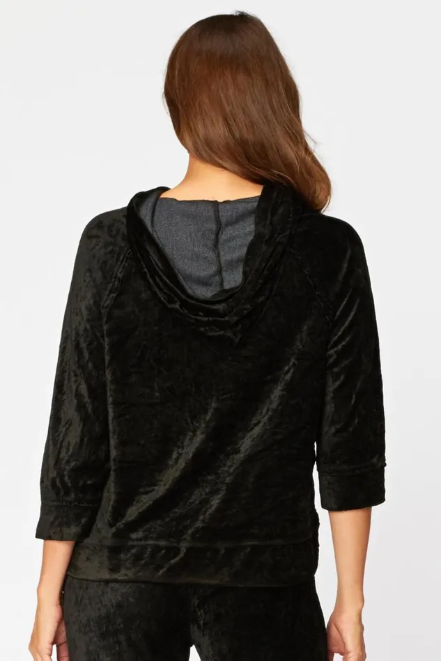 Atarah Hoodie Black Clothing XCVI Sweatshirts