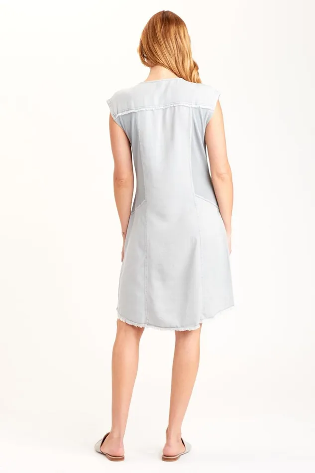 Austen Shirt Dress Soft Pebble Pigment Clothing XCVI Dresses