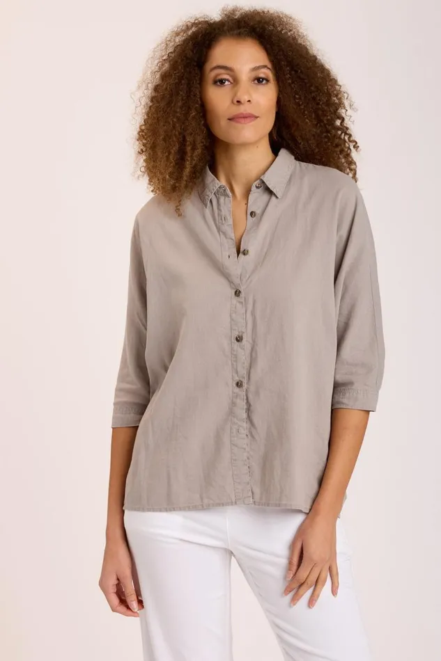 Ava ButtonUp Frost Clothing XCVI ShirtsBlouses