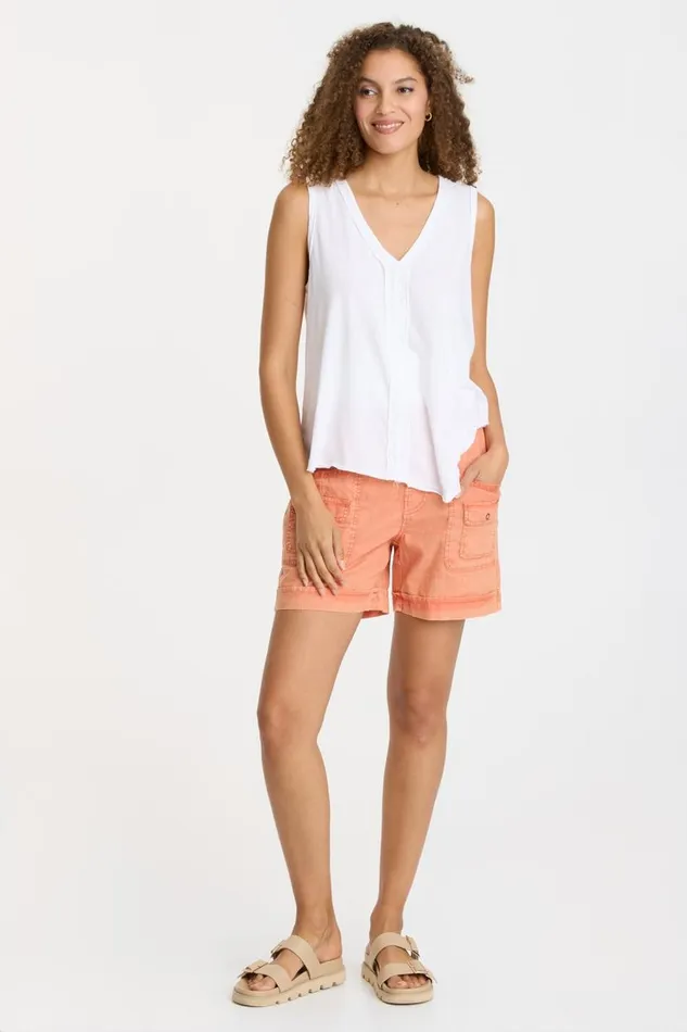 Avie Short 20 Distress Wash Afterglow Clothing XCVI Shorts