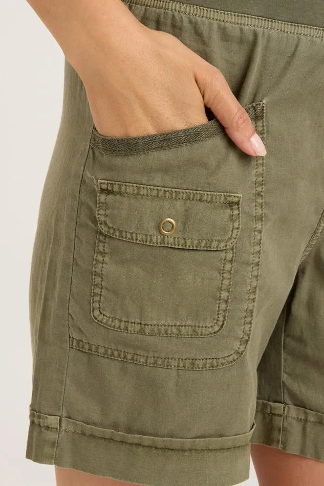 Avie Short 20 Kombu Pigment Clothing XCVI Shorts
