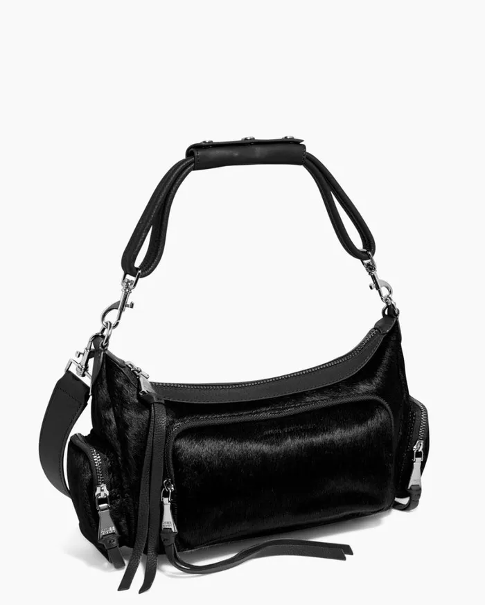 Away We Go Convertible Shoulder Black Haircalf Women Aimee Kestenberg Shoulder Bags
