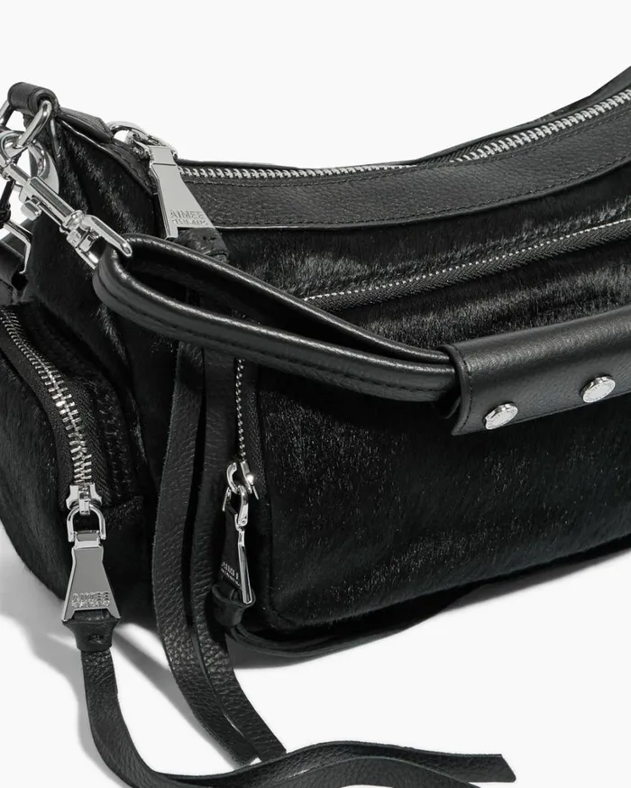 Away We Go Convertible Shoulder Black Haircalf Women Aimee Kestenberg Shoulder Bags