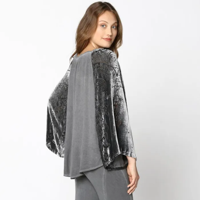 Aylen Top Oil Wash London Grey Clothing XCVI ShirtsBlouses