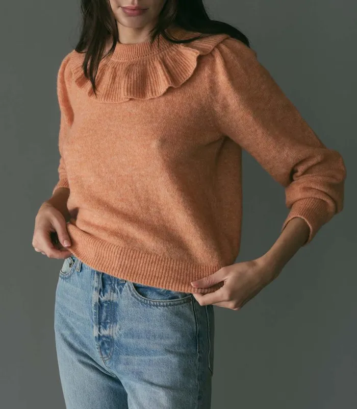 AZARIA SWEATER Coral Shop DEN Knitwear