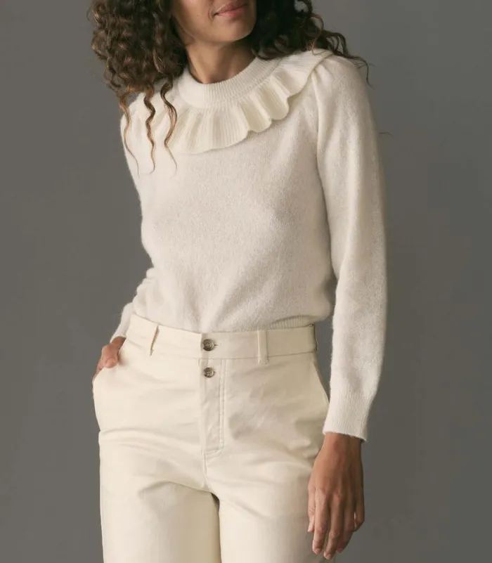AZARIA SWEATER Ivory Shop DEN Knitwear