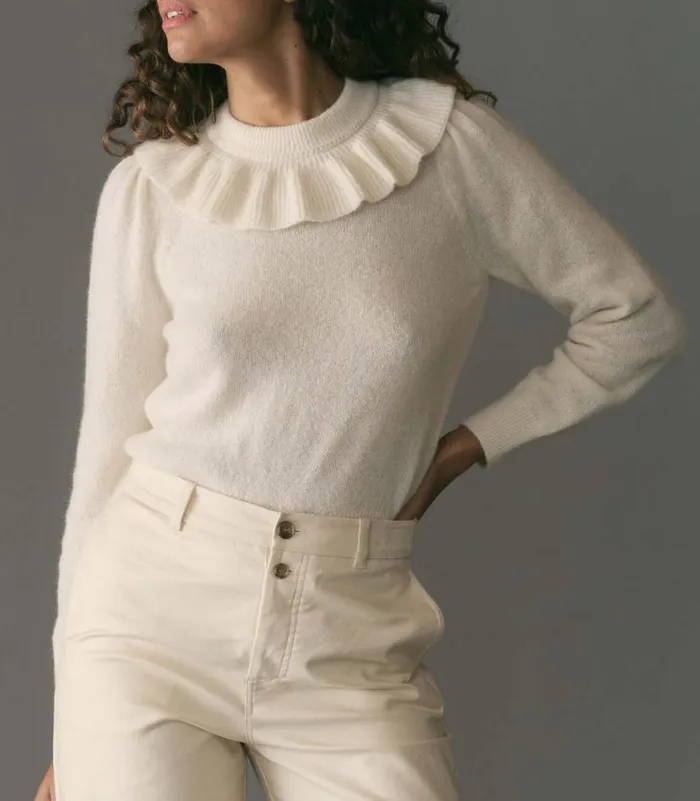 AZARIA SWEATER Ivory Shop DEN Knitwear